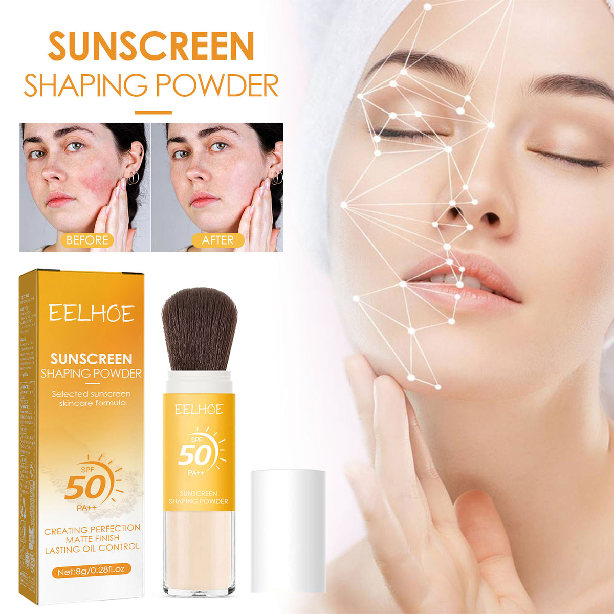 Setting Powder SPF 50+ Matte Oil-Control Touch-Up