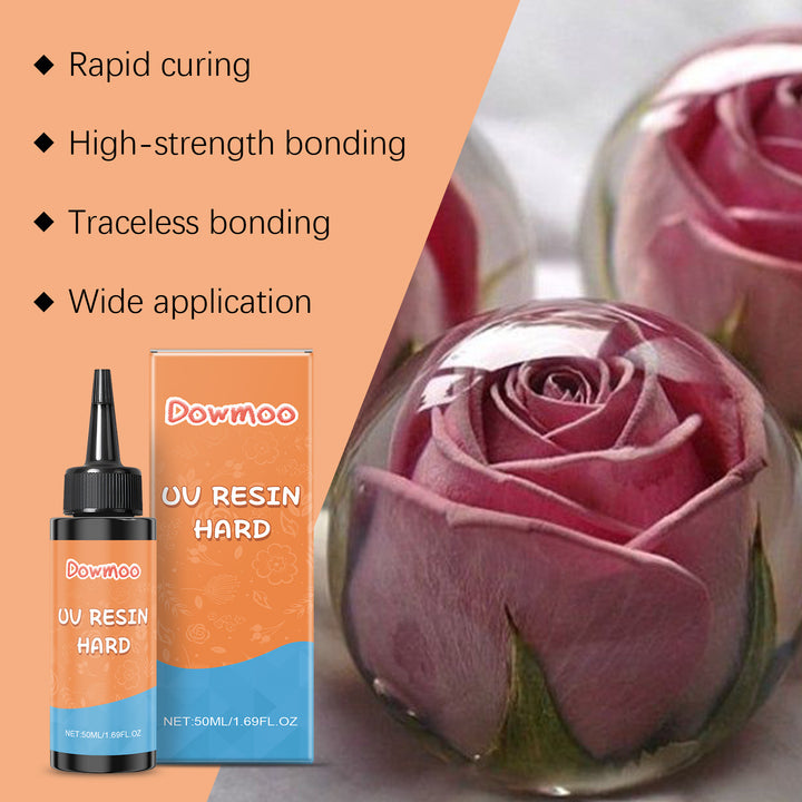 UV Resin Adhesive for Clear, Strong DIY Craft Bonds
