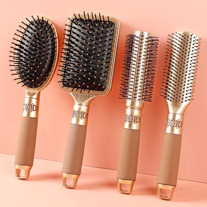 Multi-Shape Hair Brush Set for Easy Detangling & Styling