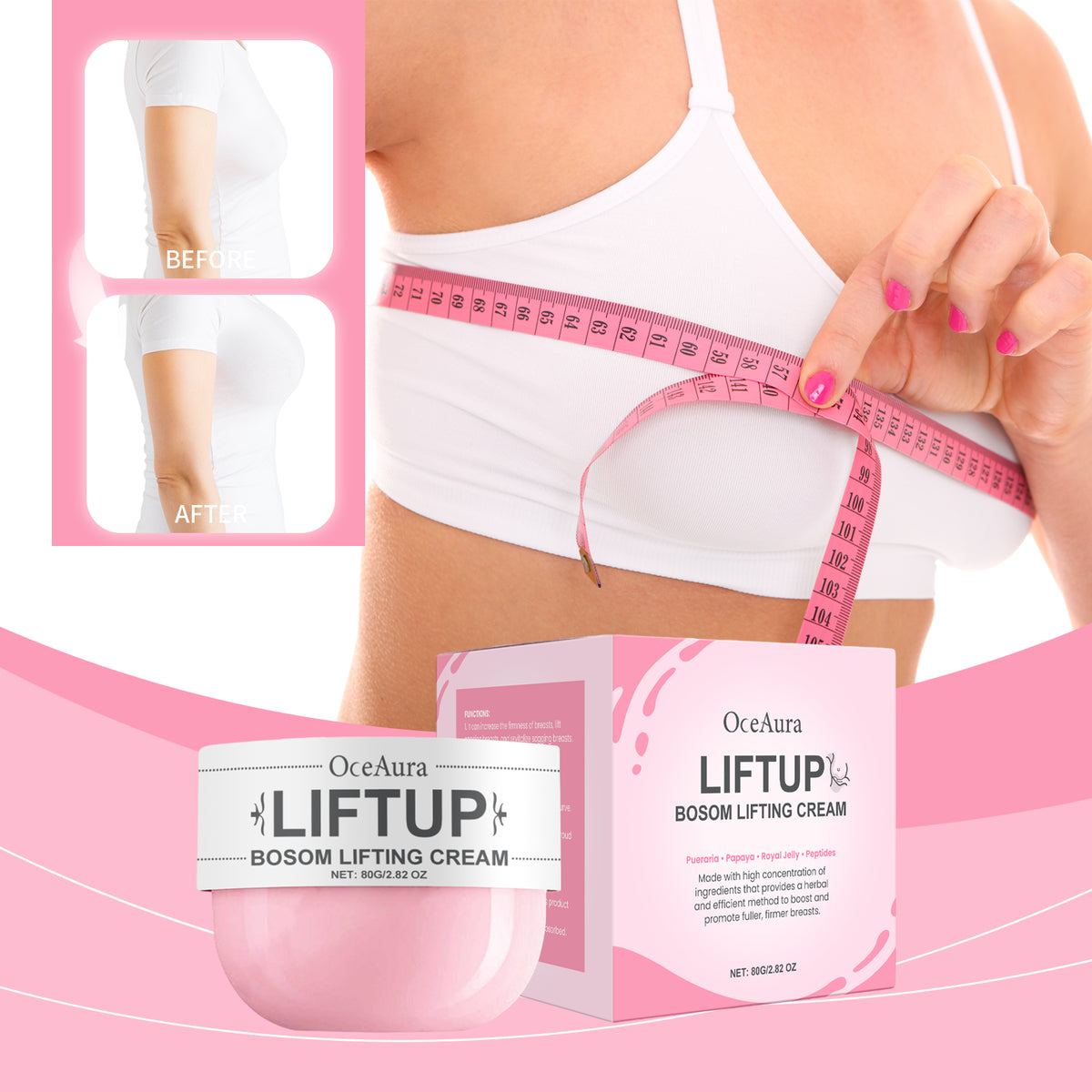 Breast Firming Cream for Daily Chest Massage Care