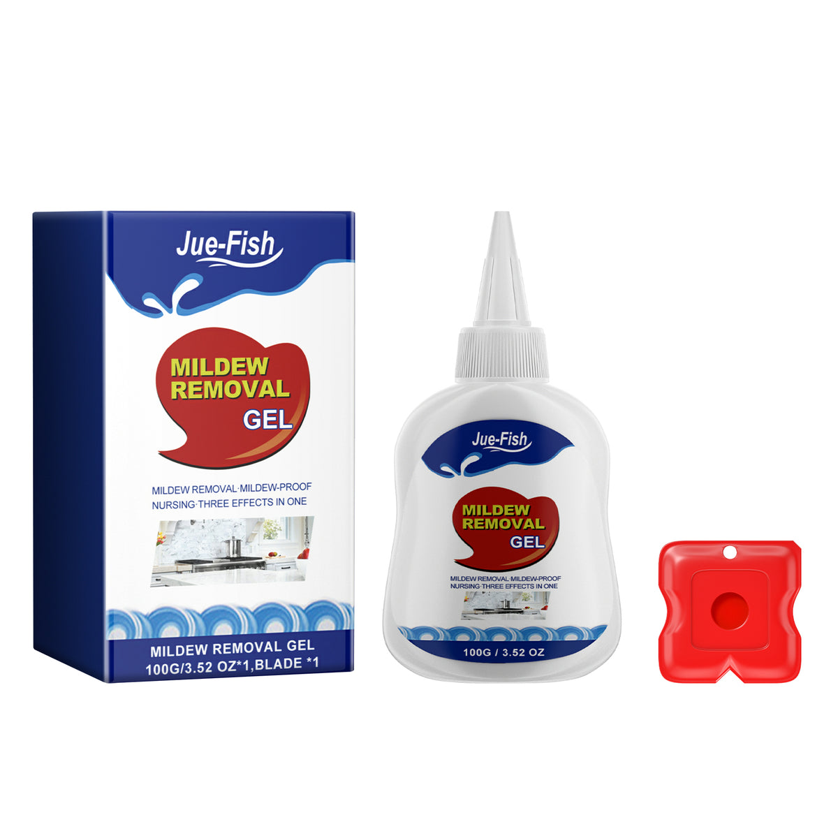 Mildew Removal Gel for Tile Gaps and Silicone Seals