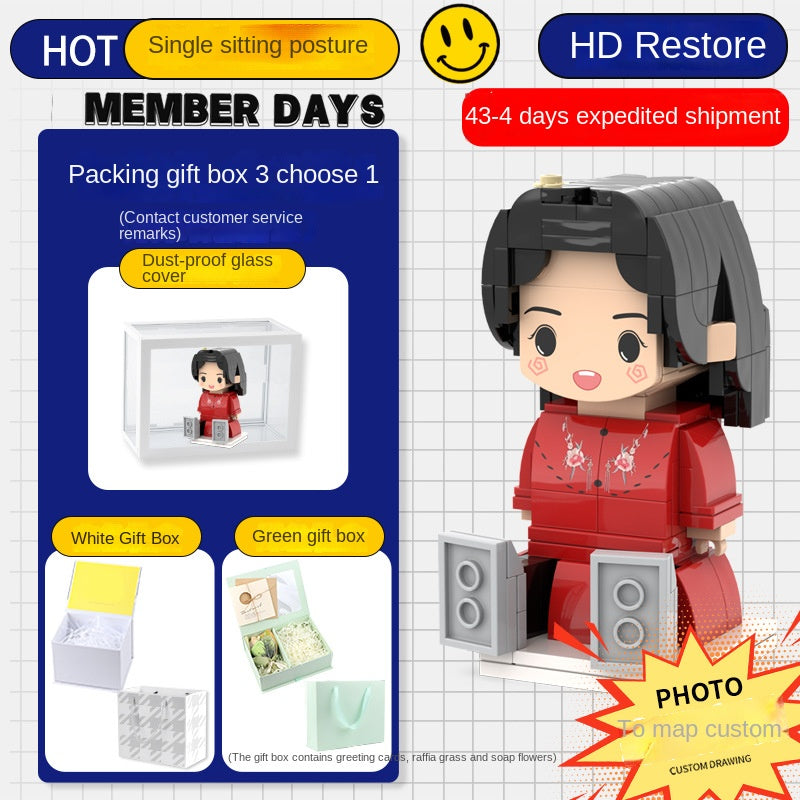 Custom Figurine From Photo — DIY Couple Keepsake