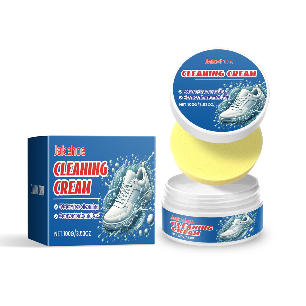 Shoe Cleaning Cream for Brighter, Whiter Sneakers