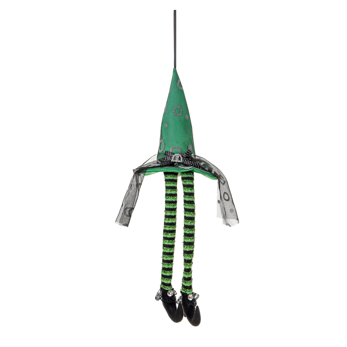 Light-Up Wizard Hat Halloween Window Display Decor