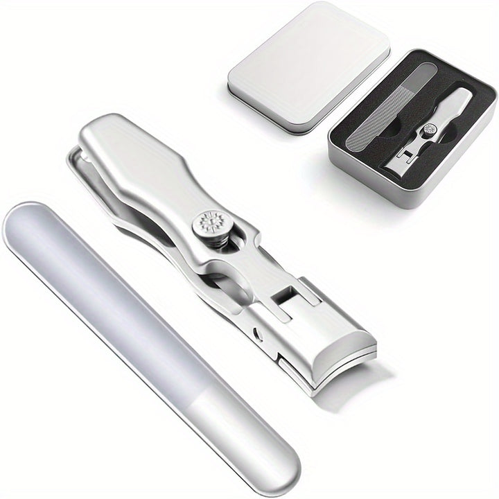 Large-Opening Nail Clippers for Thick Nails With Catcher