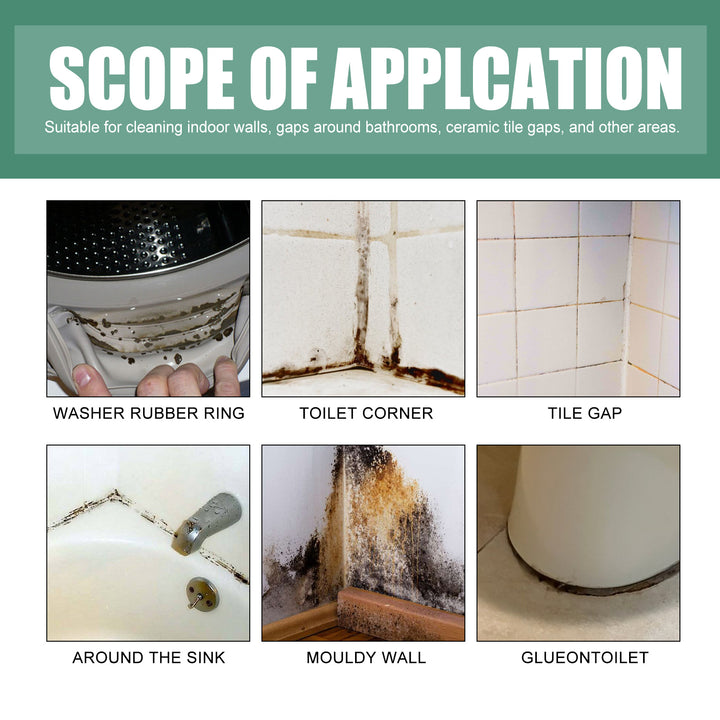 Wall Mold Remover for Cleaner, Fresher Bathroom Surfaces