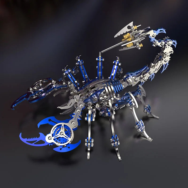 3D Metal Scorpion Model Kit for Steampunk Desk Display