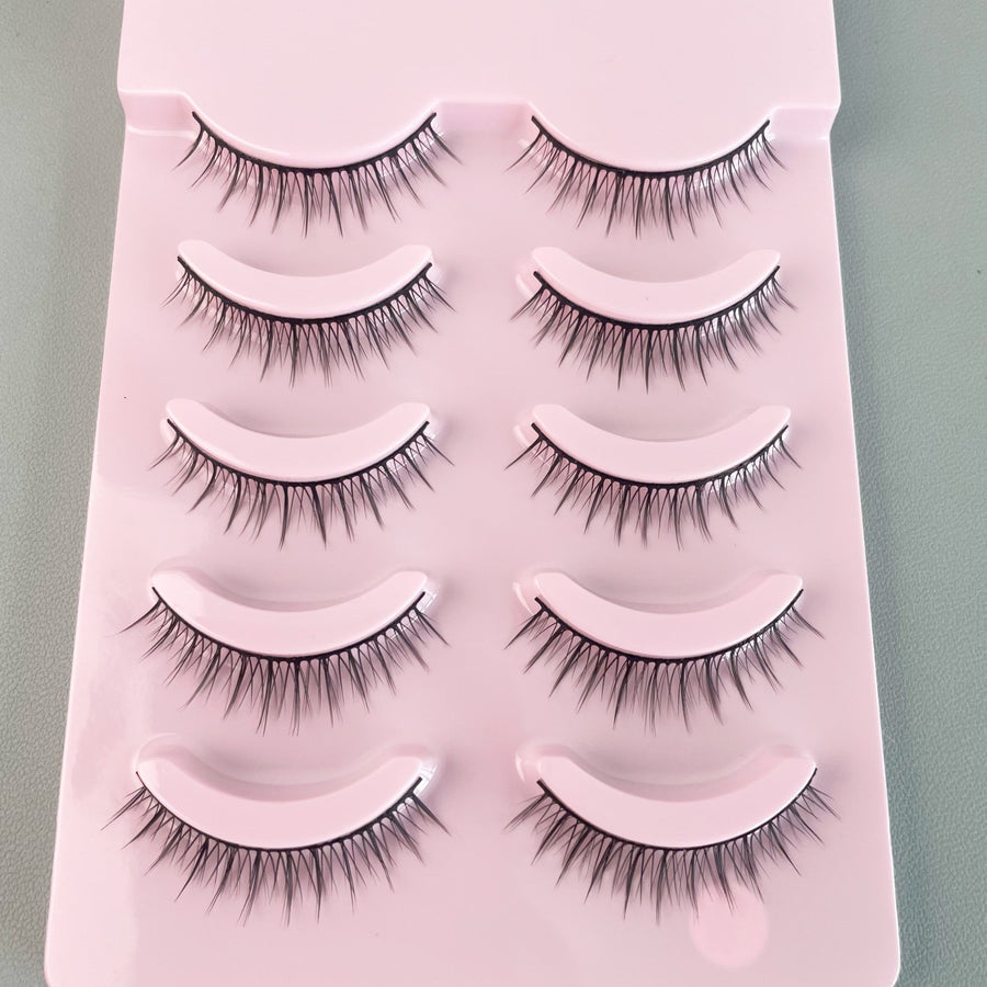 False Eyelashes for Bold, Bushy Cartoon-Style Eyes