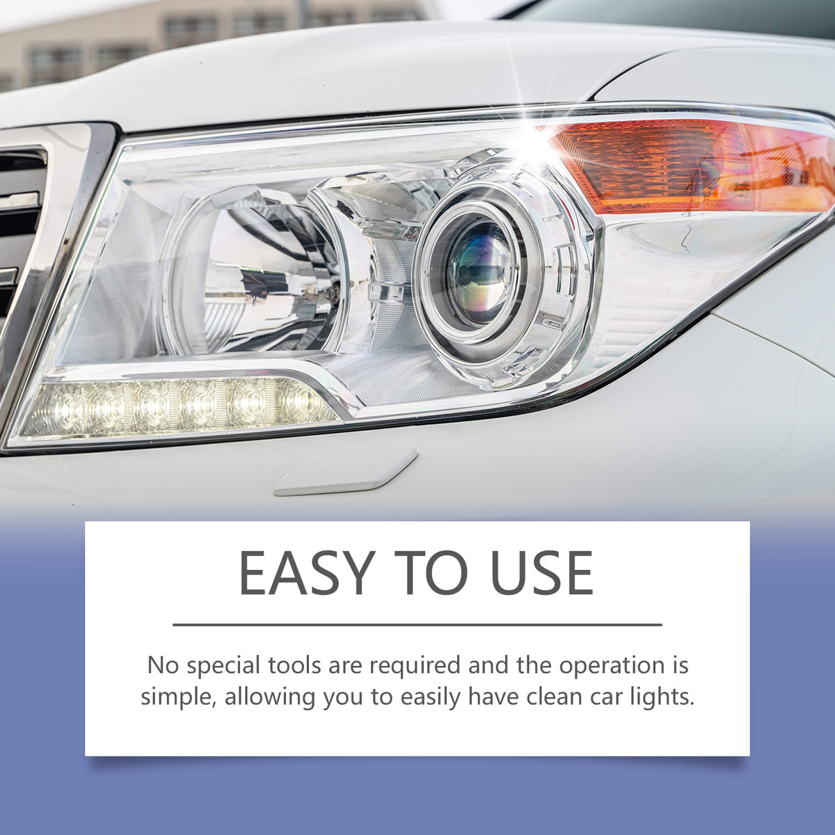 Headlight Restoration Fluid for Clearer, Brighter Lights