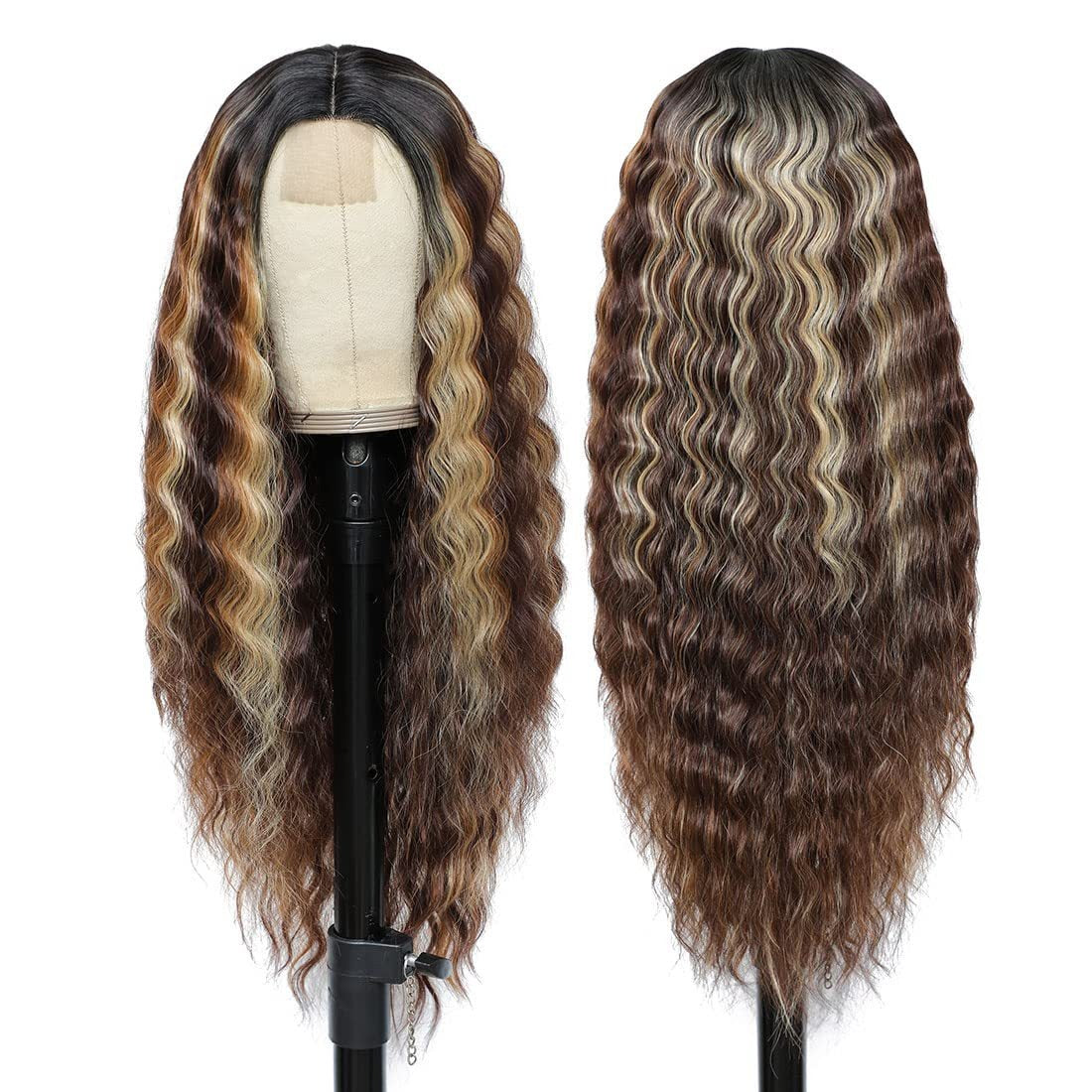 Deep Wave Lace Wig for Long, Voluminous Glamour Looks