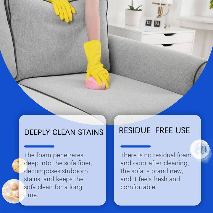 Fabric Sofa Foam Cleaner for Residue-Free Stain Care