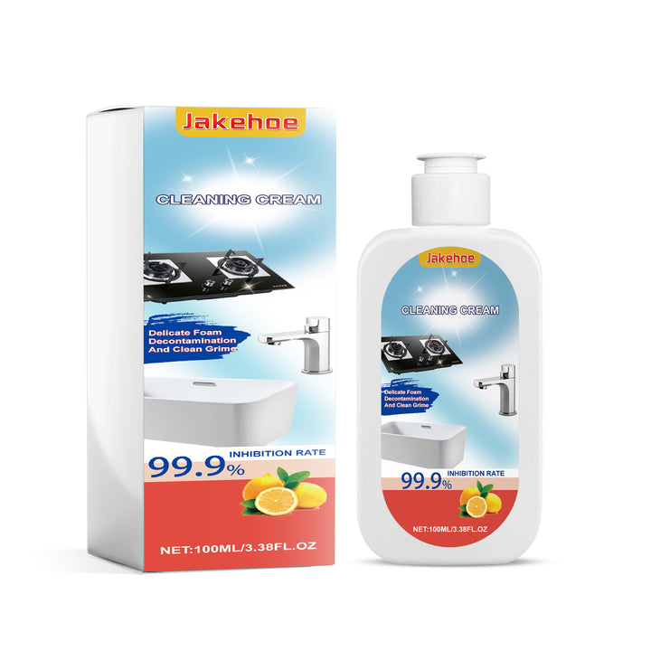 Multi-Surface Cleaning Cream for Stubborn Kitchen Grease