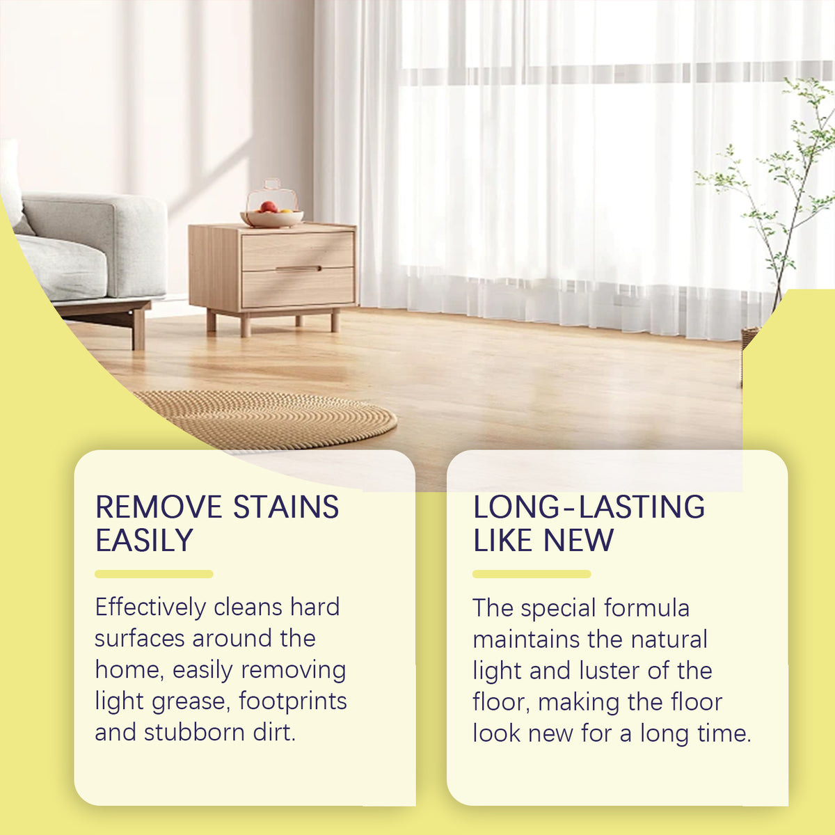 Anti-Fly Floor Cleaner for Fresh, Stain-Free Floors