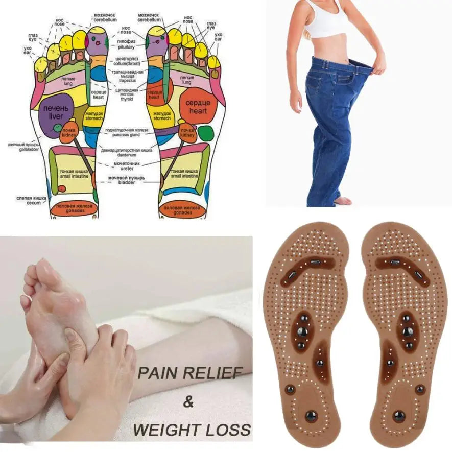 Magnetic Acupressure Gel Insoles — Relief After Long Days