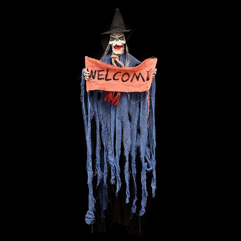 Hanging Grim Reaper Halloween Decor for Haunted Rooms