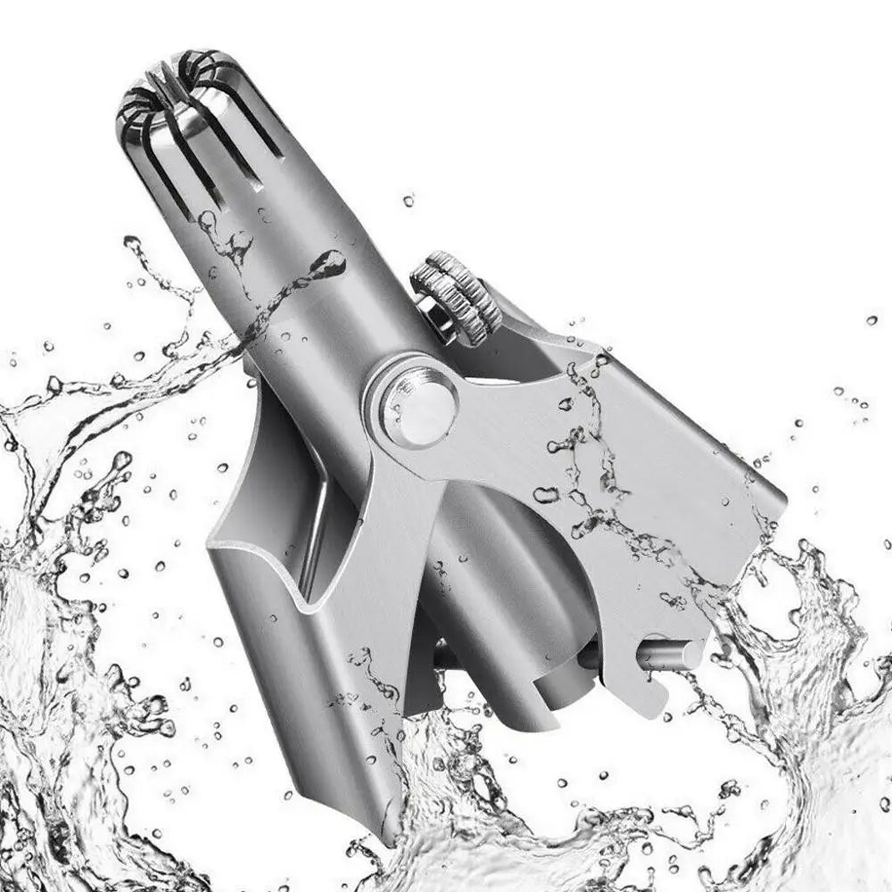 Stainless Steel Nose Ear Trimmer — Painless Manual Grooming