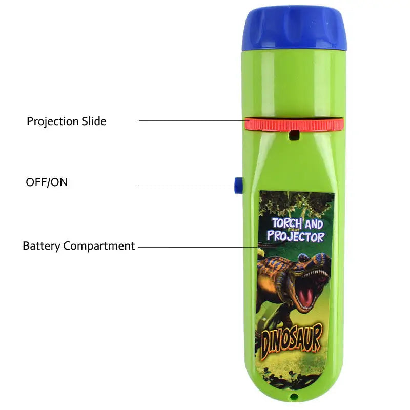 Dinosaur Slide Projector Puzzle Toy for Shared Play