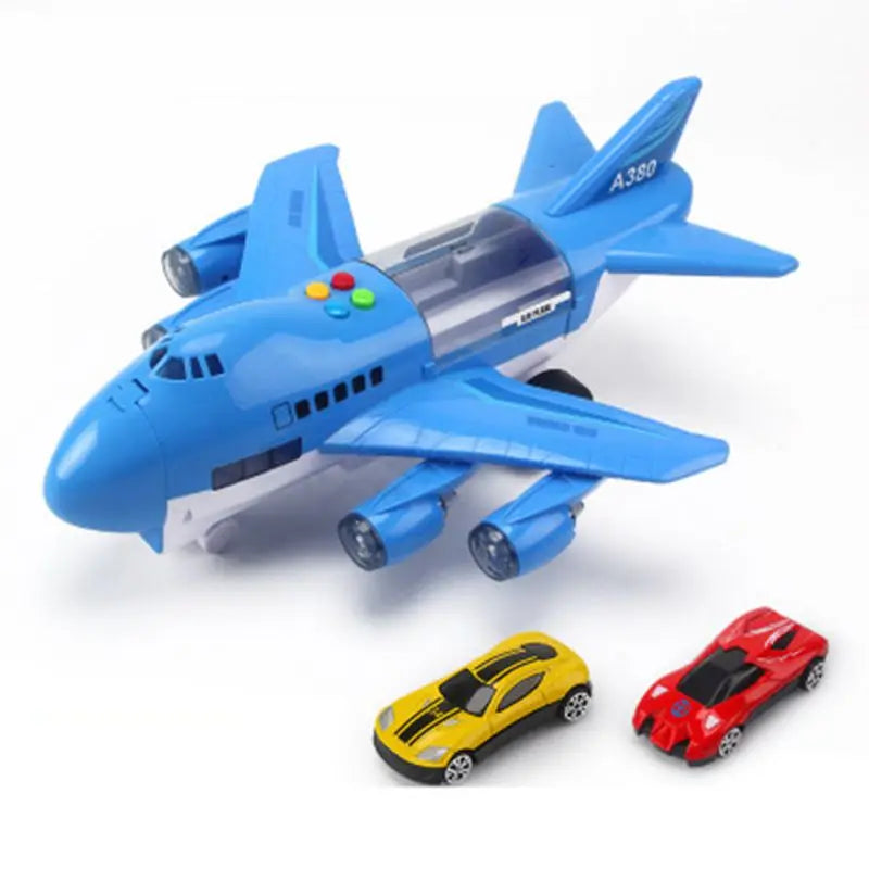 Passenger Plane Track Toy for Musical Pretend Play