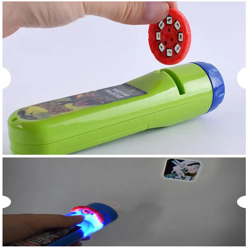 Dinosaur Slide Projector Puzzle Toy for Shared Play