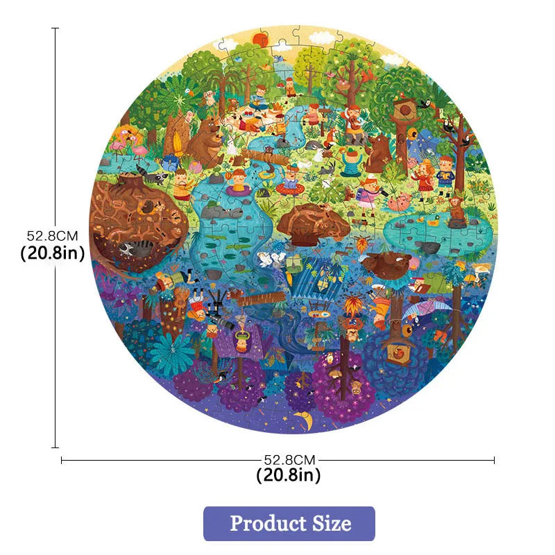 150-Piece Kids’ Jigsaw Puzzle Set for Curious Minds