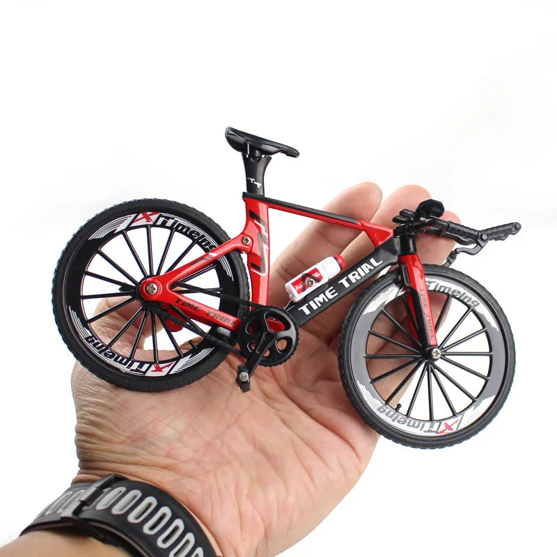 Mini Diecast Bicycle Model for Screen-Free Playtime