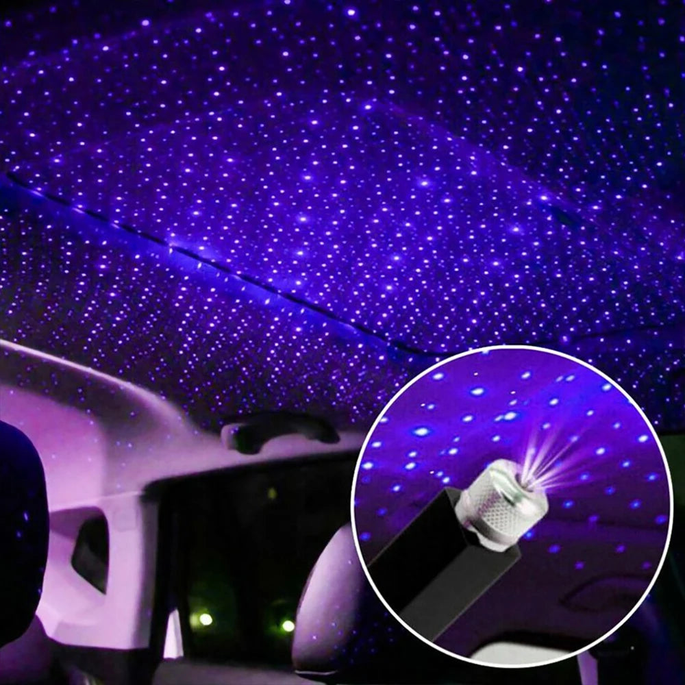Mini LED Car Roof Star Light Projector – Galaxy Ambience