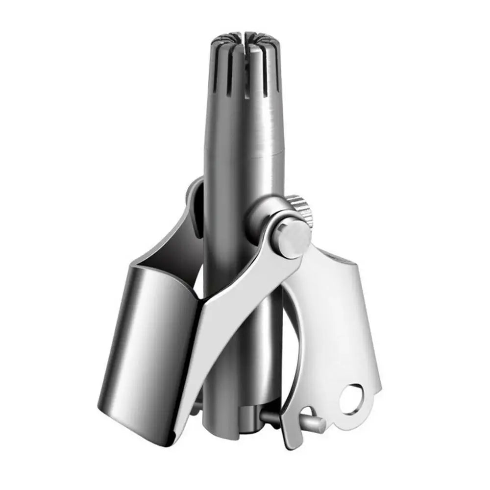 Stainless Steel Nose Ear Trimmer — Painless Manual Grooming