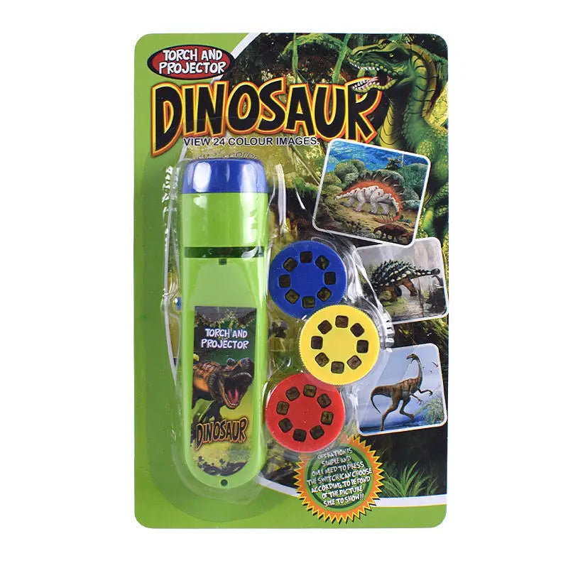 Dinosaur Slide Projector Puzzle Toy for Shared Play