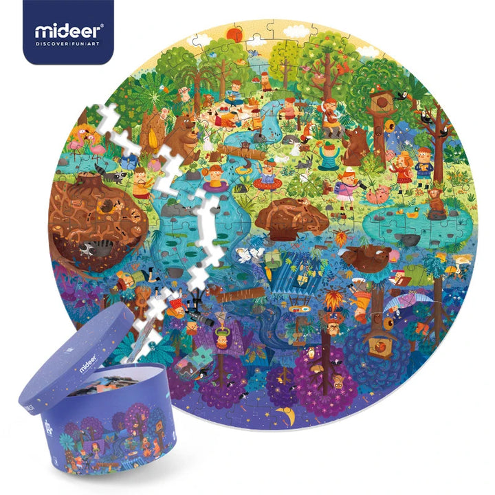 150-Piece Kids’ Jigsaw Puzzle Set for Curious Minds