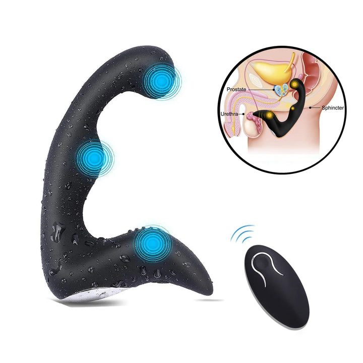 Remote Prostate Massager for Personalized Deep Relief
