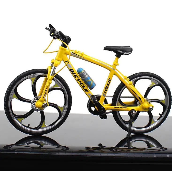 Mini Diecast Bicycle Model for Screen-Free Playtime