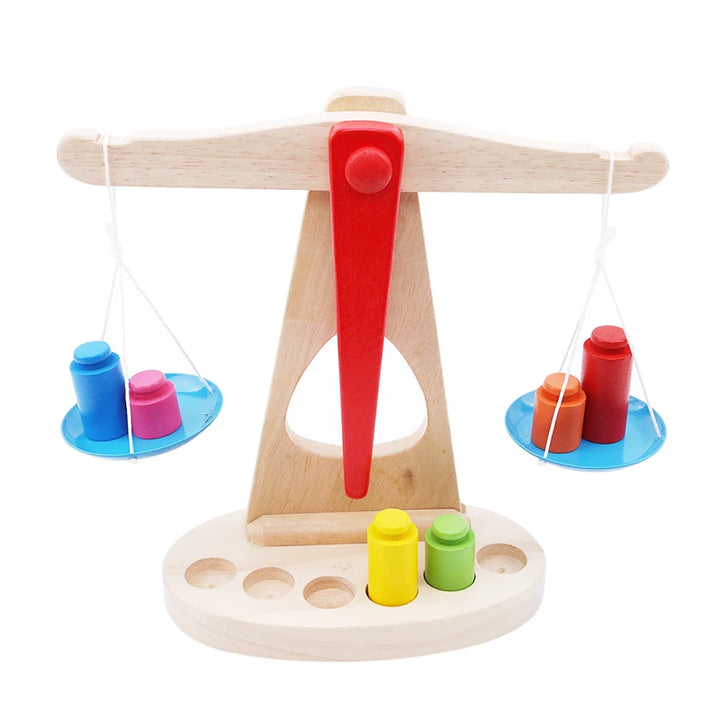 Balance Scale Toy for Montessori Learning & Counting