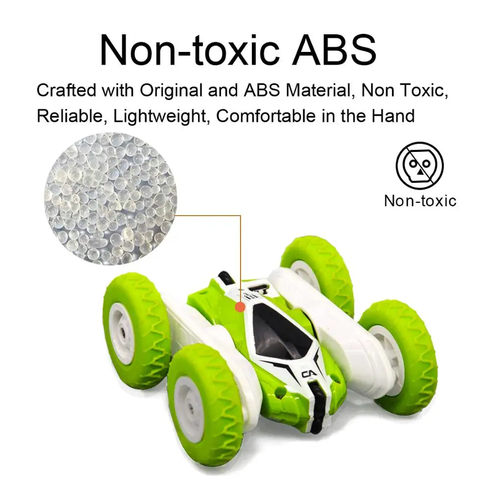 Remote Control Stunt Car for Kids – 360° Flip Drift