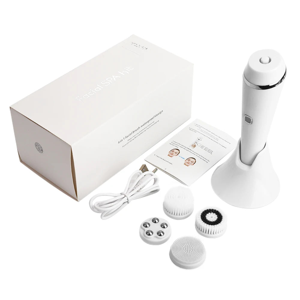 Electric Facial Cleansing Brush for Deeper Daily Cleansing