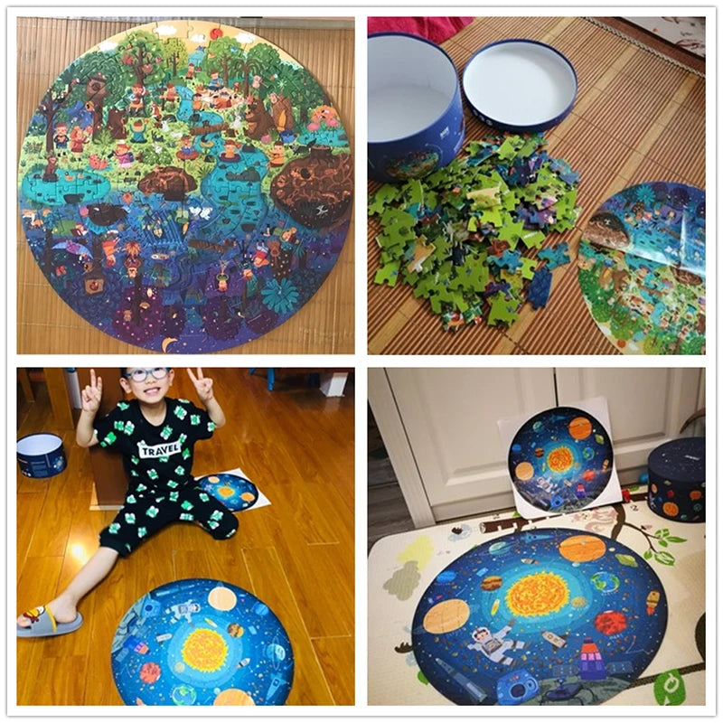 150-Piece Kids’ Jigsaw Puzzle Set for Curious Minds