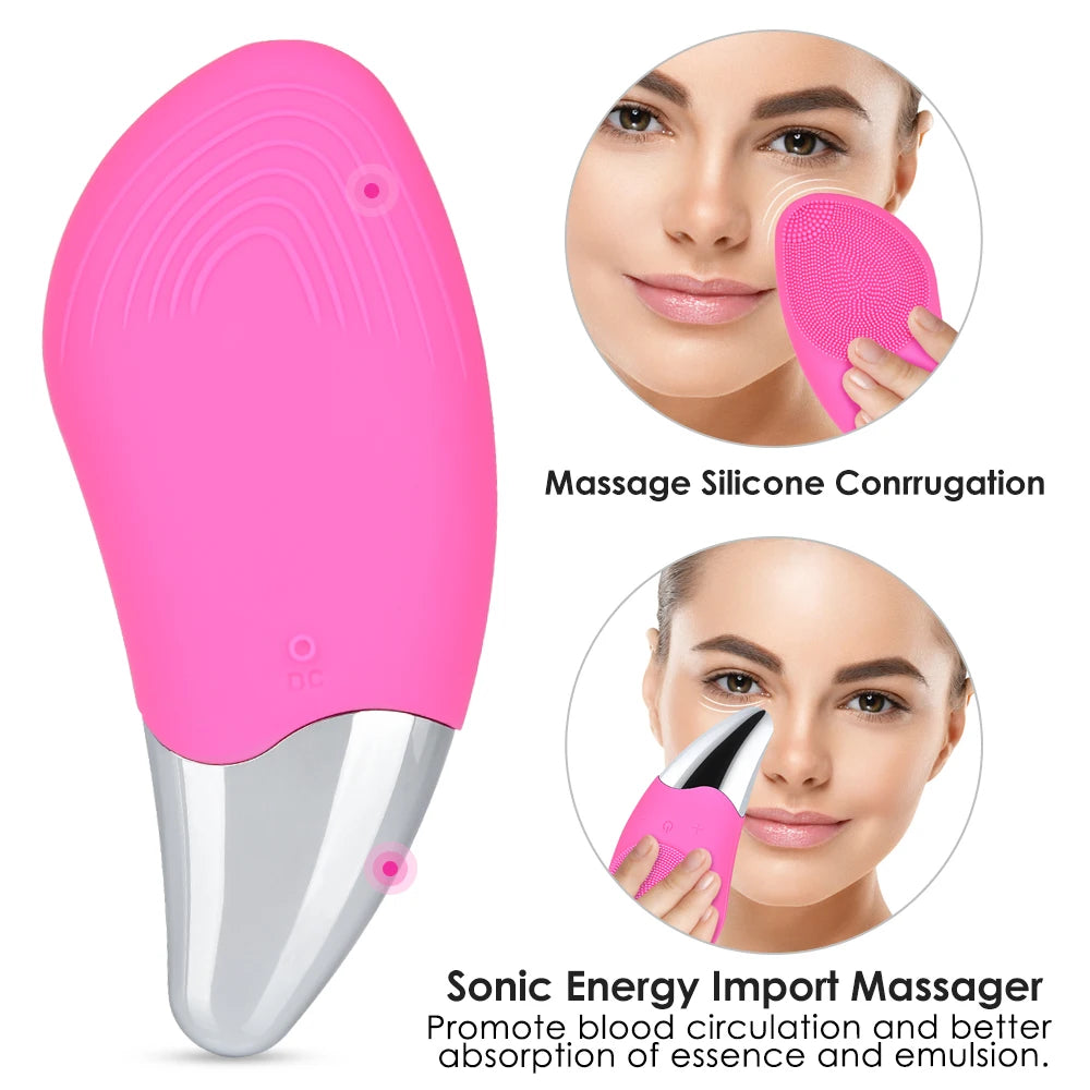 Silicone Facial Cleansing Brush — Deep Clean