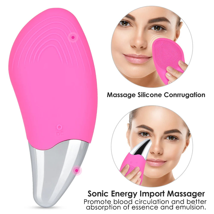 Silicone Facial Cleansing Brush — Deep Clean