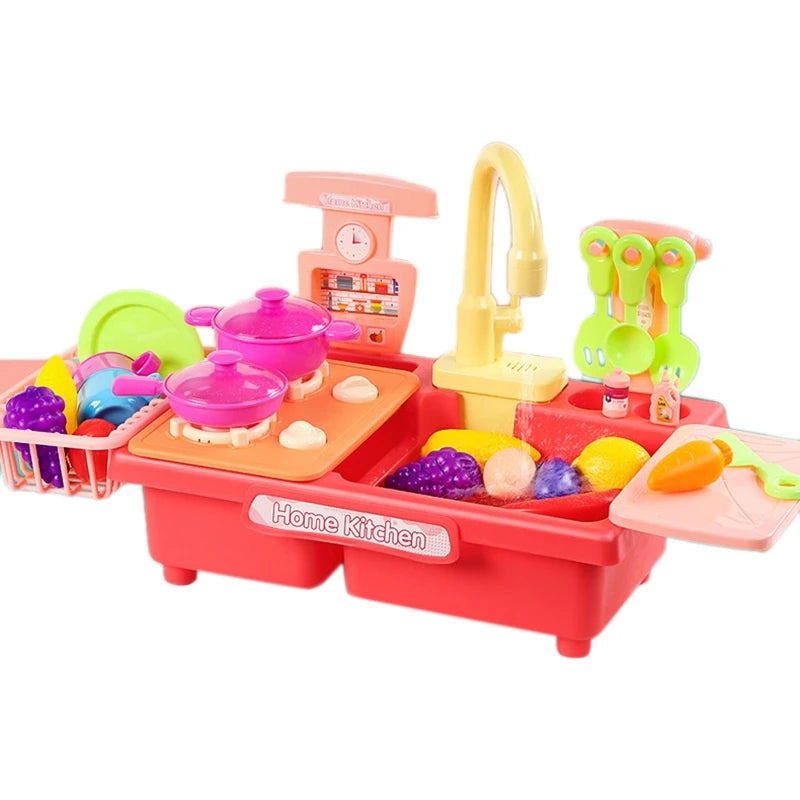 Pretend Play Kitchen Sink Toys for Screen-Free Fun