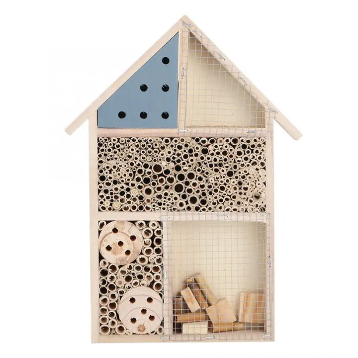Wooden Insect Hotel for Solitary Bees and Ladybirds
