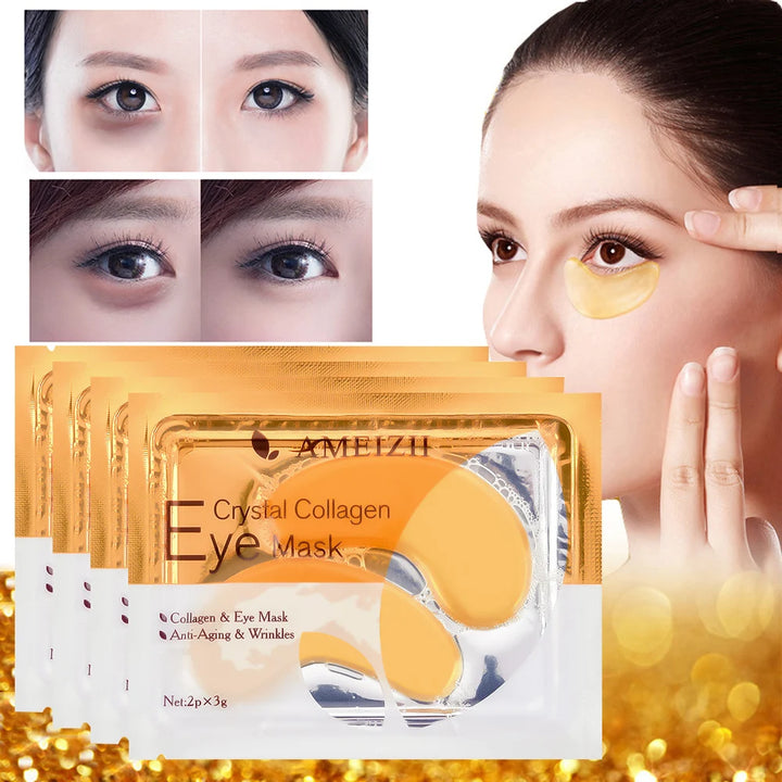 Gold Collagen Eye Patches for Brighter-Looking Eyes