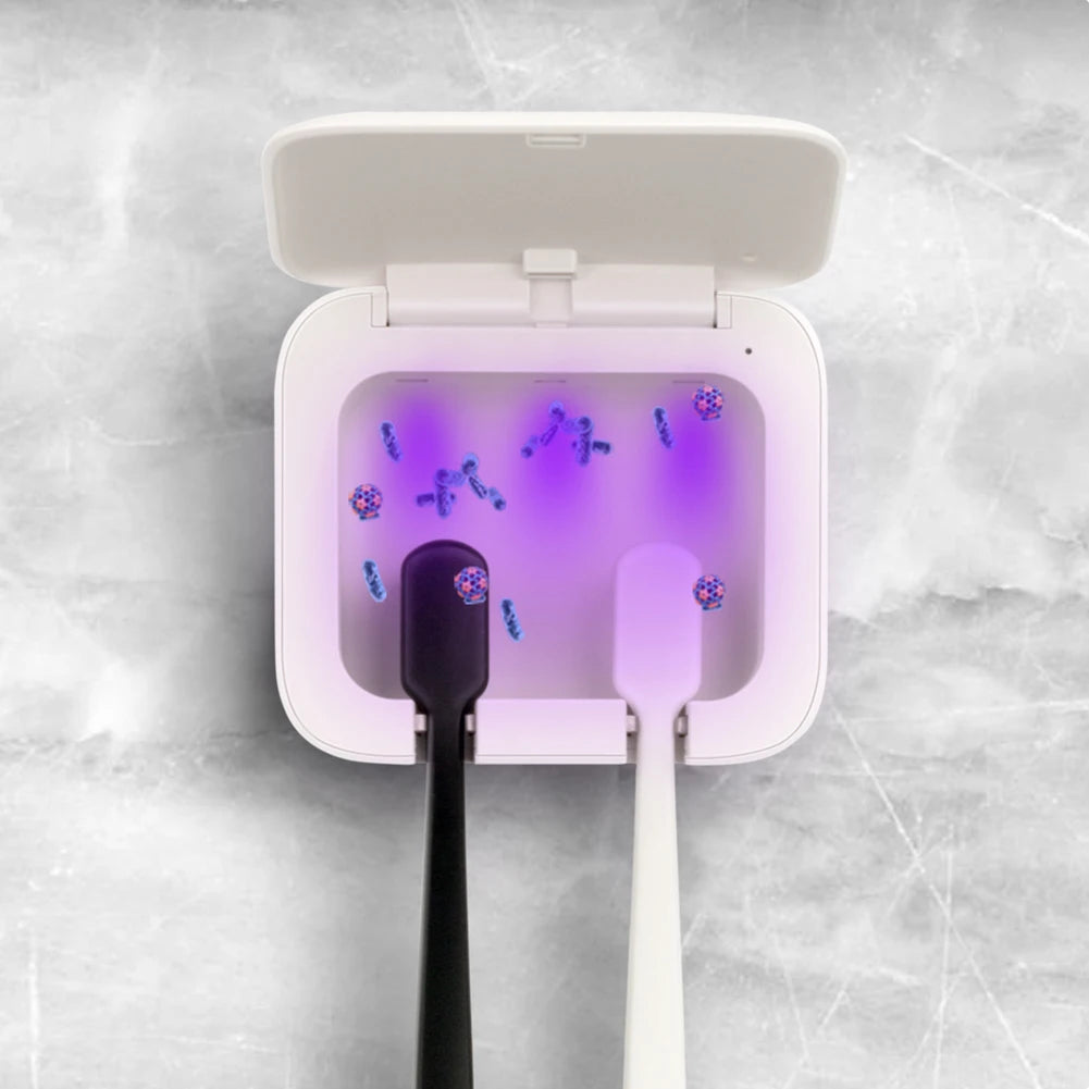UV Toothbrush Sterilizer — 99.9% Germ Kill in Minutes