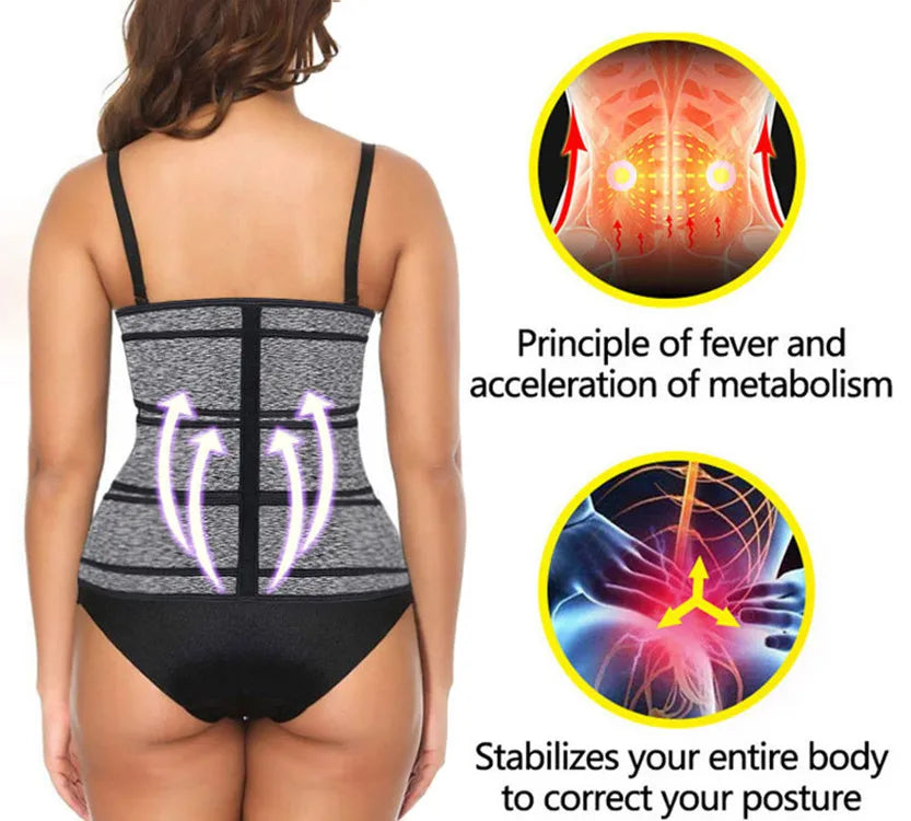 Postpartum Support Belt — 3-Buckle Adjustable Core Recovery
