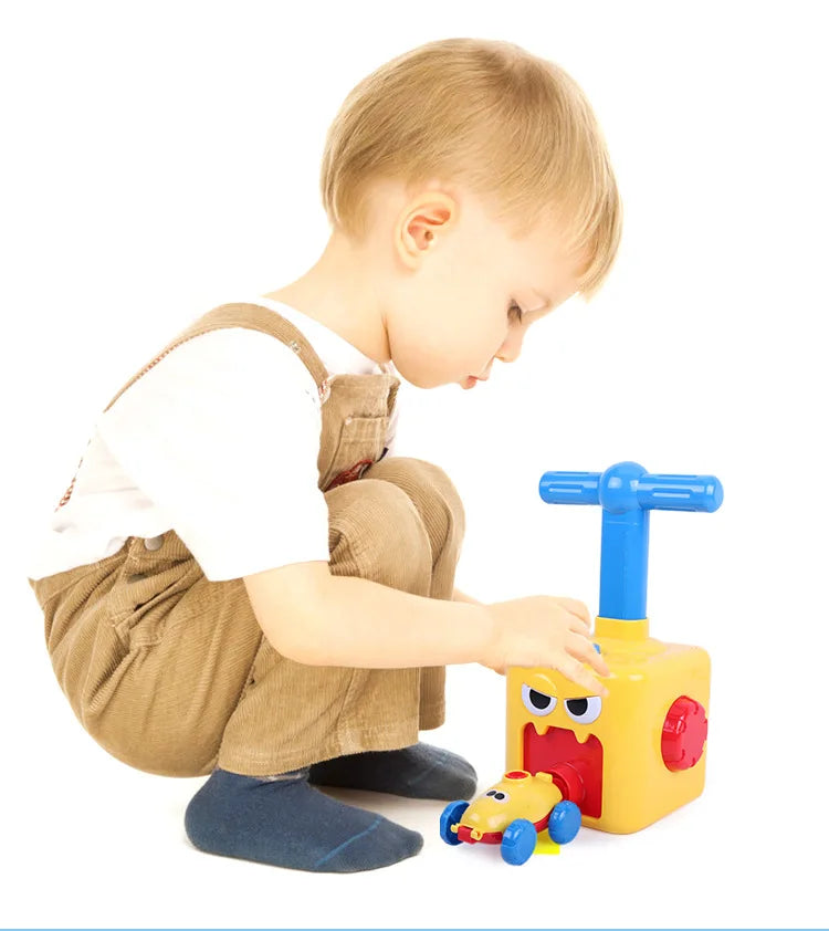 Balloon Launch Tower Toy for Hands-On STEM Experiment