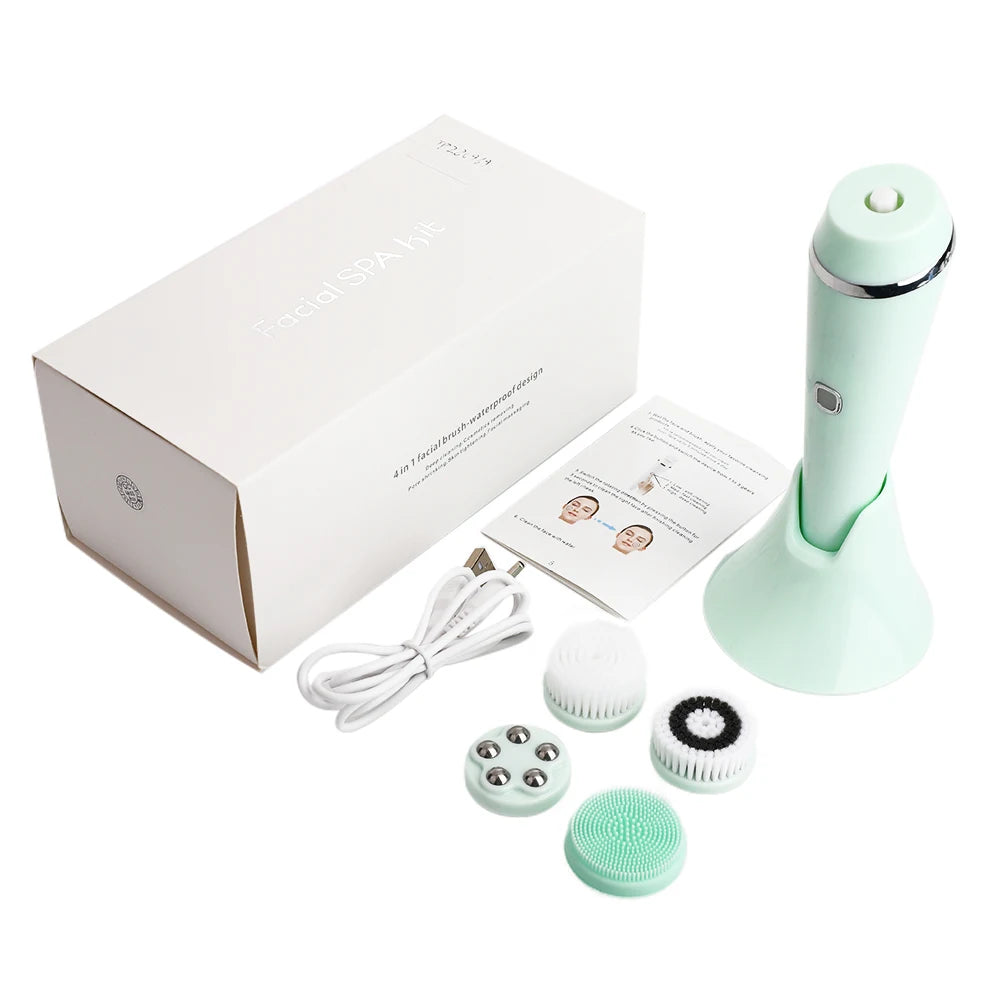 Electric Facial Cleansing Brush for Deeper Daily Cleansing