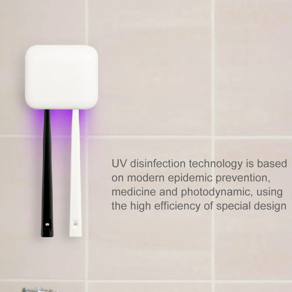UV Toothbrush Sterilizer — 99.9% Germ Kill in Minutes