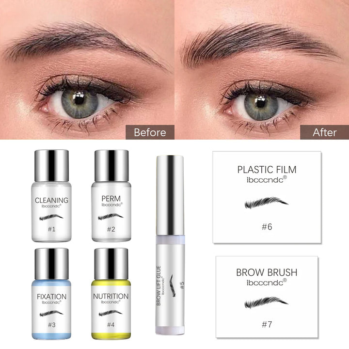Brow Lamination Kit for Lifted, Fuller-Looking Brows