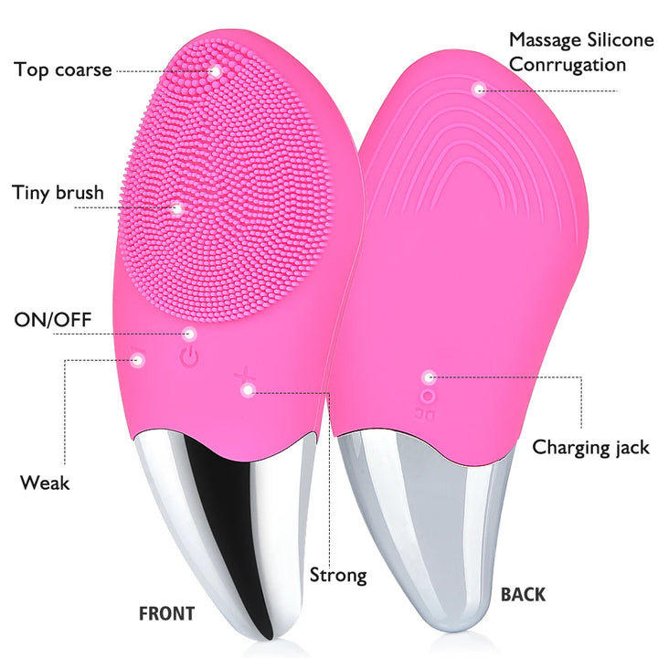 Silicone Facial Cleansing Brush — Deep Clean