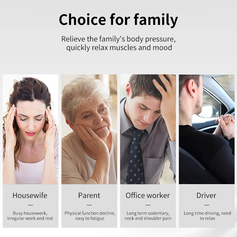 Electric Shiatsu Massager — Full Body Deep Relief at Home
