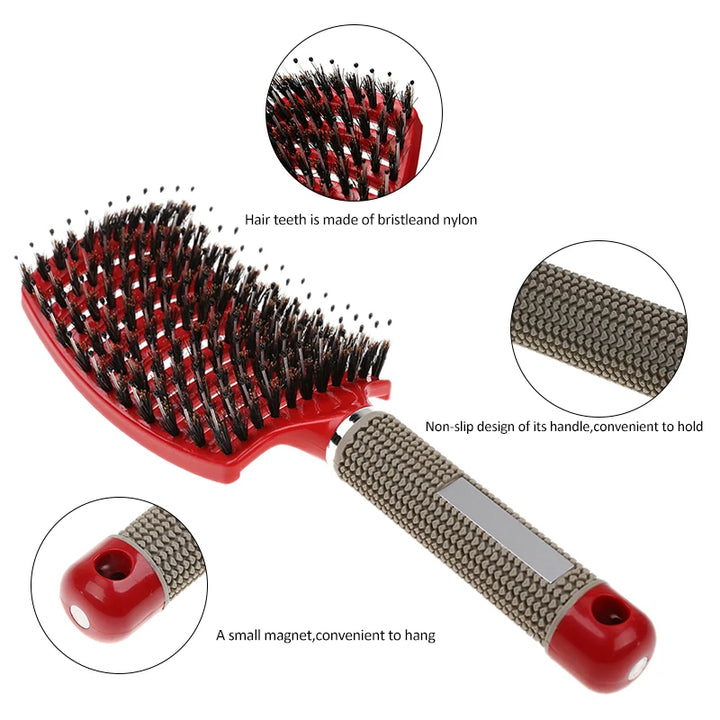 Detangling Hair Brush for Gentle, Easier Daily Brushing