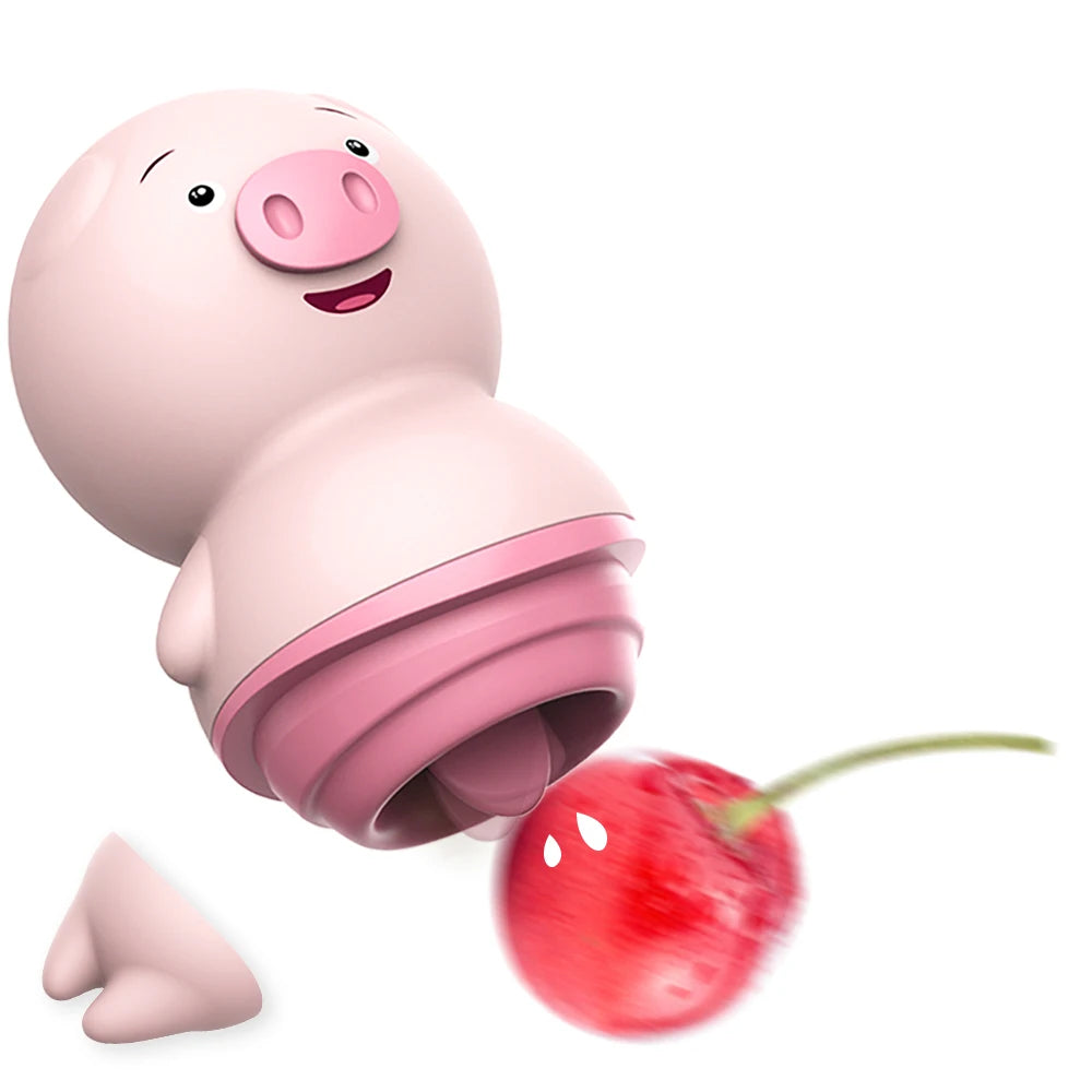 Pig Tongue Clitoral Stimulator for Targeted Pleasure